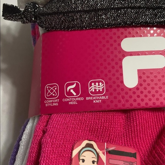 NWT FILA girls socks 10 pairs with a bonus - Picture 10 of 11